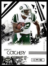 2009 DONRUSS ROOKIES AND STARS FOOTBALL CARD JERRICHO COTCHERY #68 NEW YORK JETS