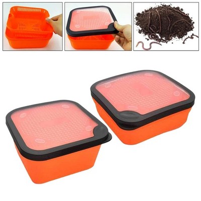 ing Lure Box Live Baits Organizer Robuster, leicht zugänglicher, tragbarer