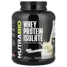 Whey Protein Isolate, Raw Unflavored, 5 lb (2,268 g)