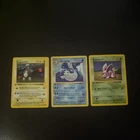 Pokemon 1999 Base Set 1st edition Shadowless Bundle Cards NM-LP Condition