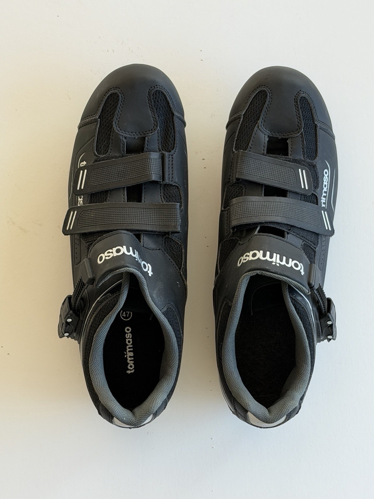 Tommaso Road Cycling Shoes EU 47 US 13 3-Bolt w/ Look Cleats