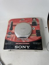 2003 Sony DEJ368CK CD Walkman Portable CD Player with Car Kit, NEW in package.