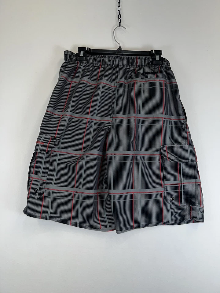 Bermuda polo masculina xadrez média Beverly Hills - Imagem 2 de 4