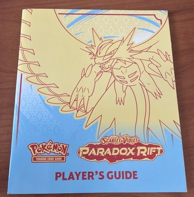 Paradox Rift Players Guide - Scarlet & Violet ETB Booklet - Pokémon TCG