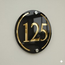 House Number Plaques Personalised Door Numbers Door Signs Custom Number Plate