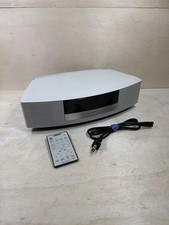 Bose Wave Radio II AM/FM Stereo White Clock Radio with Remote Tested Excellent