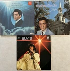 Elvis Presley gospel 3 vinyl LP lot - His Hand In Mine - How Great Thou Art - +1