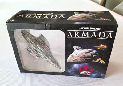 MC80 Rebel Star Cruiser Liberty - Star Wars Armada UNPLAYED COMPLETE IN BOX