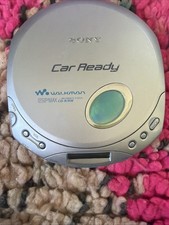 Sony Walkman D-E356CK Car Ready ESP MAX CD-R/RW Playback CD Player Silver TESTED