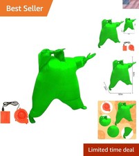 Lightweight Green Inflatable Cosplay Full Body Suit - Perfect for Parties