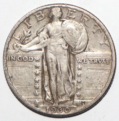 1930 Standing Liberty Quarter XF (T213)