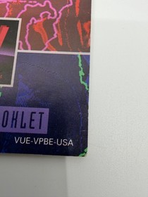 3-D Tetris Game Nintendo Virtual Boy Retro Video Games with Instruction Booklet