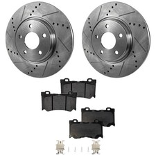 Front Brake Disc Rotors and Pads Kit Sedan for INFINITI Q70L Q70 Nissan 370Z M56