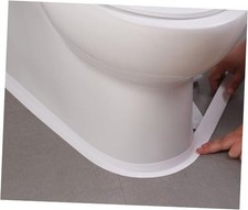 2 Rolls Caulk Tape Self Adhesive, Bathroom Waterproof White Caulking Sealant