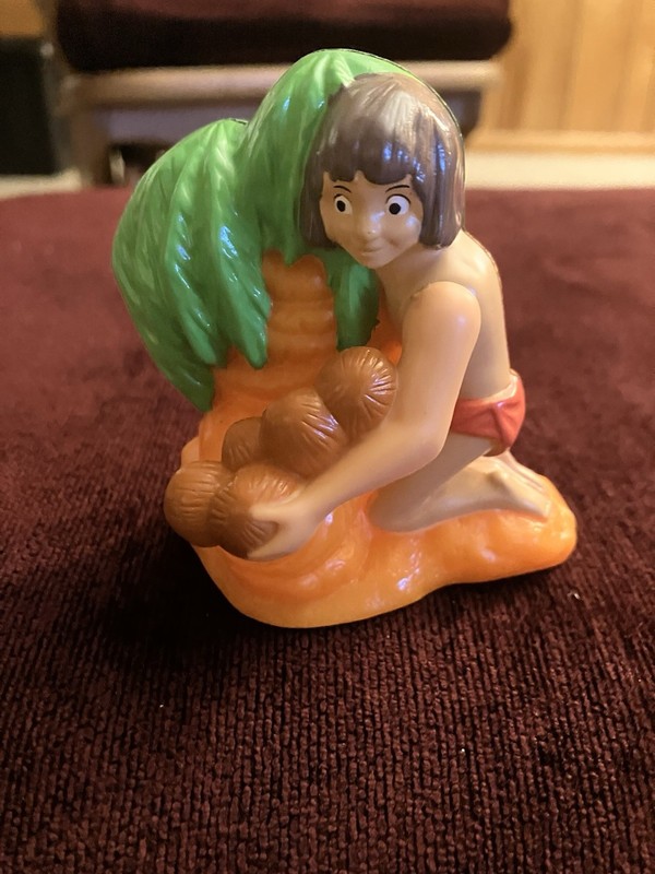 Vintage MOWGLI 1989 McDonalds Happy Meal Jungle Book Candy Dispenser #6
