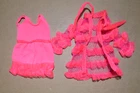Vintage Francie Casey Doll Snappy Snoozers 1238 Pajama Set Robe and Nightie