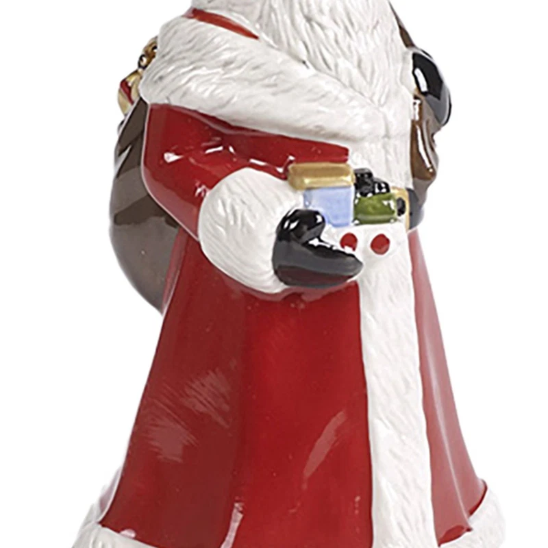 Carillon Babbo Natale Girevole Villeroy & Boch Nostalgic Melody 15 cm Porcellana, fotografia 4 di 9