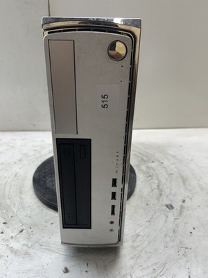 Slim Black and Silver mATX Desktop Computer Case
