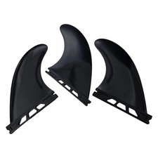 3x Surfing Surfboard Fins Quick Release Durability Practical Replacement Spare