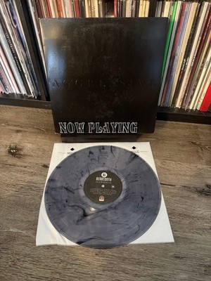 Beartooth - Aggressive Clear w/Black Swirl Color Vinyl LP Record Rare