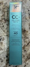 It Cosmetics Your Skin but Better CC SPF 40 Oil-Free Matte Cream Deep