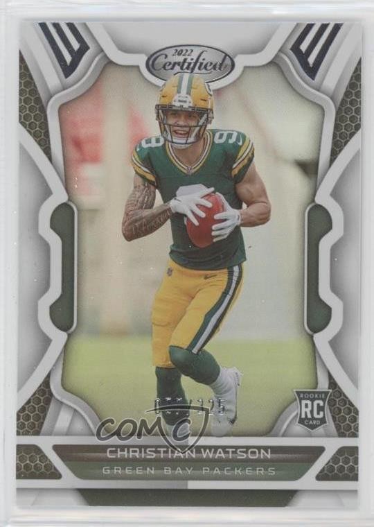 2022 Certified Rookies Mirror 57/325 Christian Watson #132 18vn
