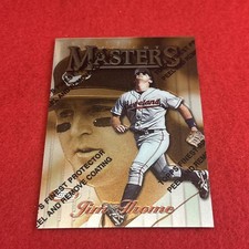 1997 Finest Masters Jim Thome #190 (w/peel)