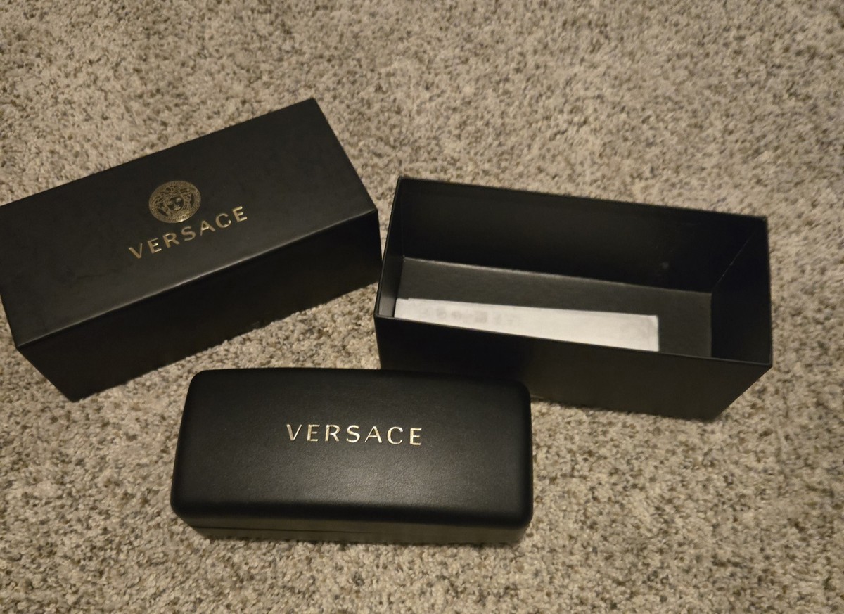 Versace Eyewear Case Black with Box New Never Used | eBay display picture 2