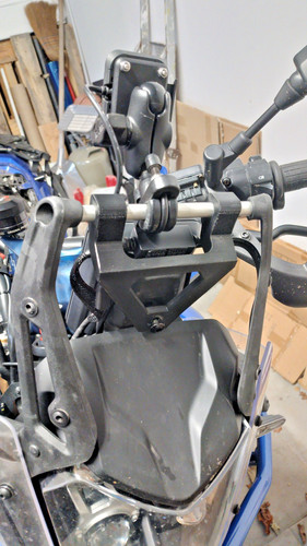 Für Yamaha T7 Tenere 700 Stabilisator Anti Vibration Halterung Navi World Raid