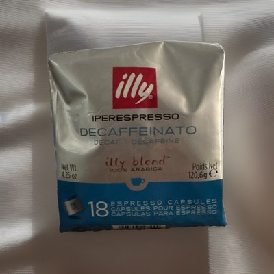 illy Coffee Decaf IperEspresso Capsules, Decaffeinated Classico Pods/Capsules 18