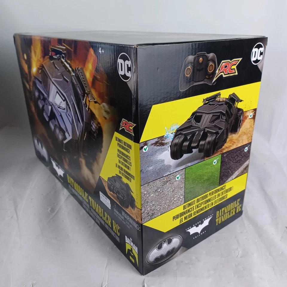 DC Batman Batmobile Tumbler RC Remote Control Car by Spinmaster New, Sealed - Image 3 of 4