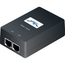 Ubiquiti Networks 48V 24W PoE Adapter with Gigabit LAN Port