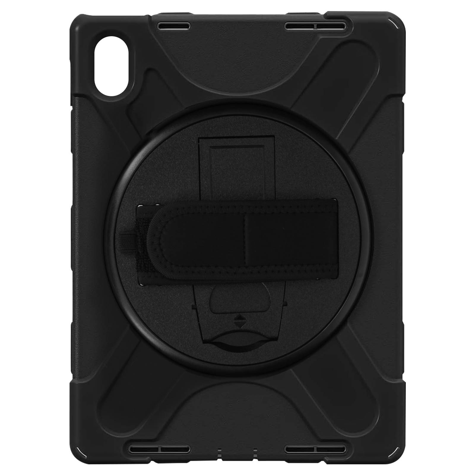 Coque iPad 10.9 2022 pour travailler debout avec poignée et cordon épaule