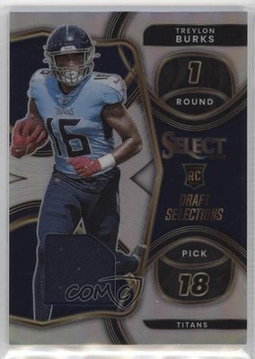 2022 Panini Select Silver Prizm 60/99 Treylon Burks #DS-12 Rookie RC 4z8