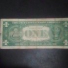 1957A $1 Silver Certificate Blue Seal One Dollar Bill Old US Paper Money Crisp — photo 3