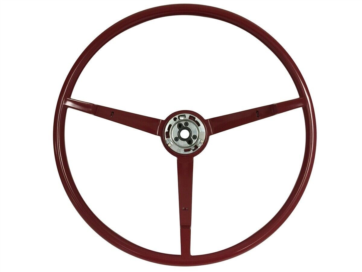 1967 Ford Mustang Steering Wheel Standard - Red
