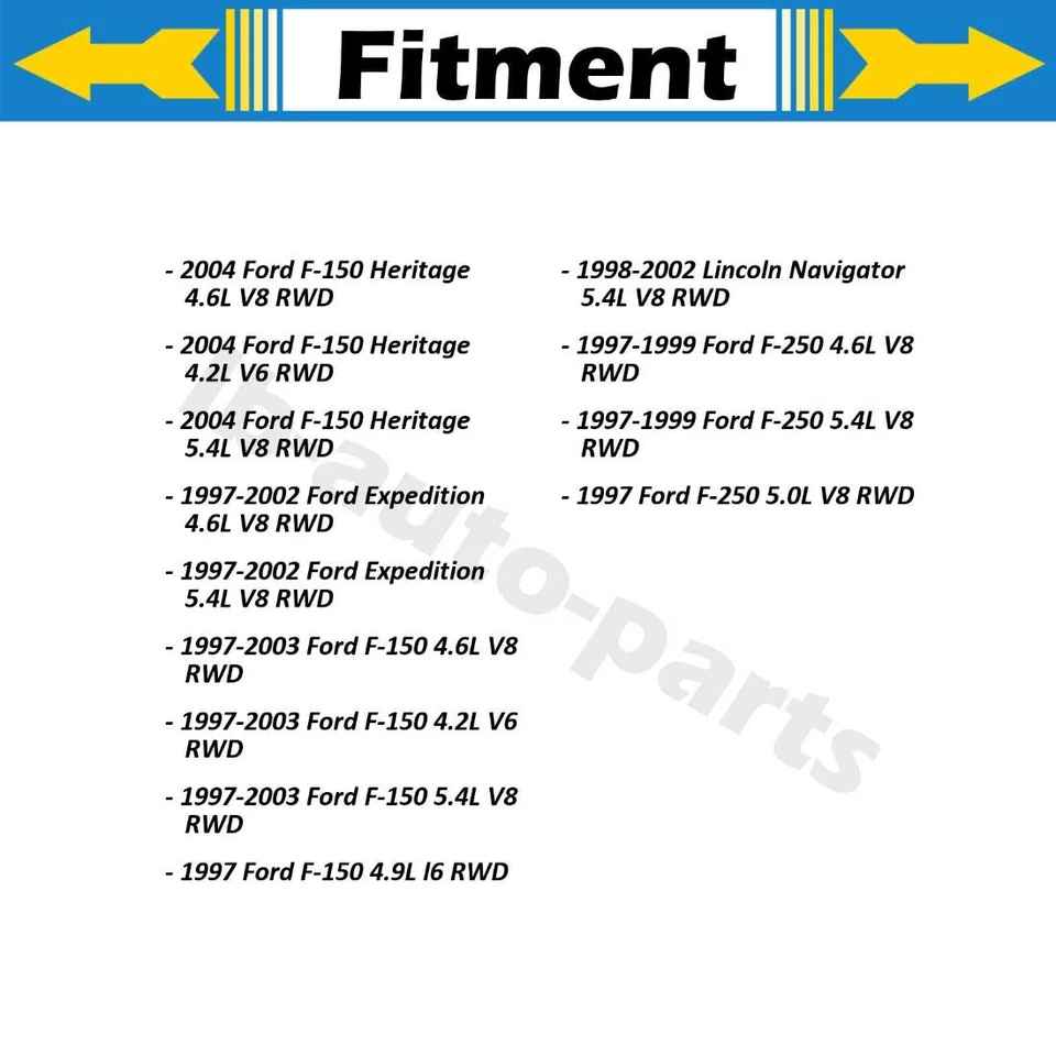 Передний нижний рычаг управления для 1997 Ford F-250 5,0 л полный привод с шарниром Mevotech 2 шт. - Изображение 2 из 4