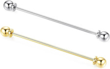 Krawattennadel Metall Krawattenklammer Herren Kragen Pin Krawatte Clip Bar Kette