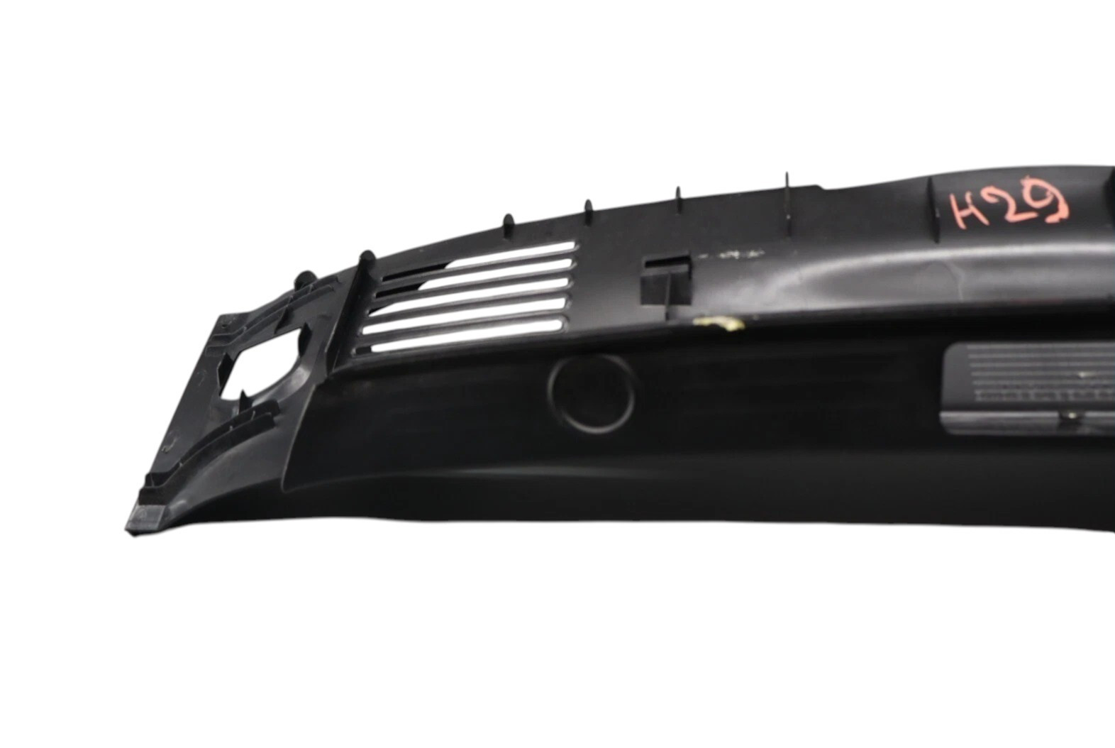 03-10 Bentley Continental GTC GT Gate Trunk Lock Cover Sill Scuff Panel Oem