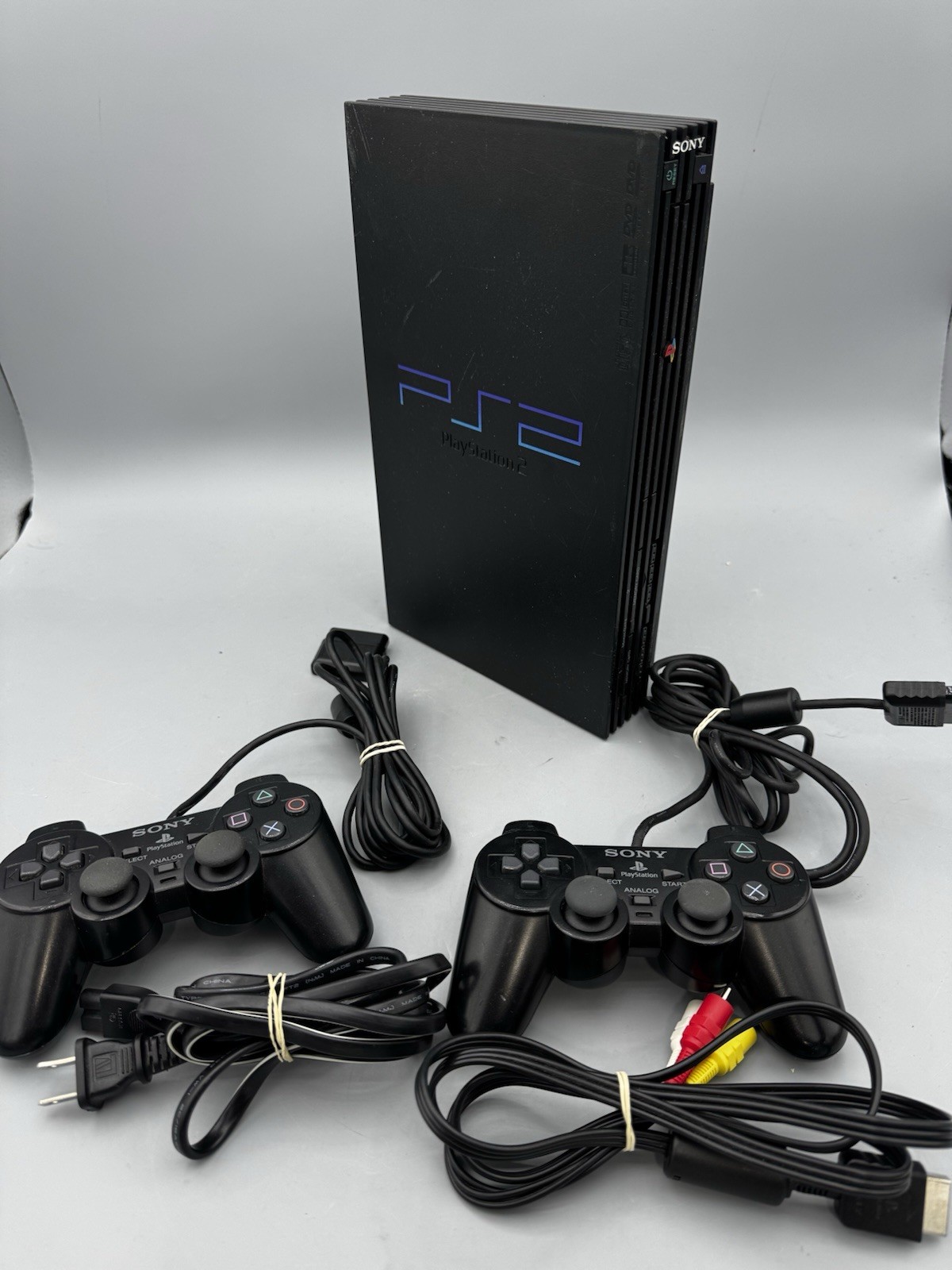 Sony PS2 Fat Console Bundle with Controllers and Games  