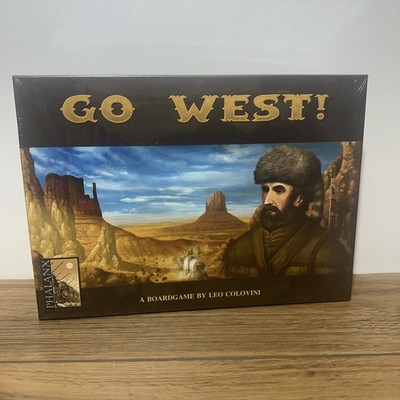 Go West! Brettspiel Phalanx 2005 Neu Sealed 