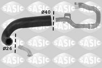Sasic Ladeluftschlauch 3336124 FüR S07 Opel Corsa Cdti L08 L68
