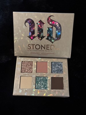 Urban Decay Stoned Vibes Mini Eyeshadow Palette 6 Shades New In Box