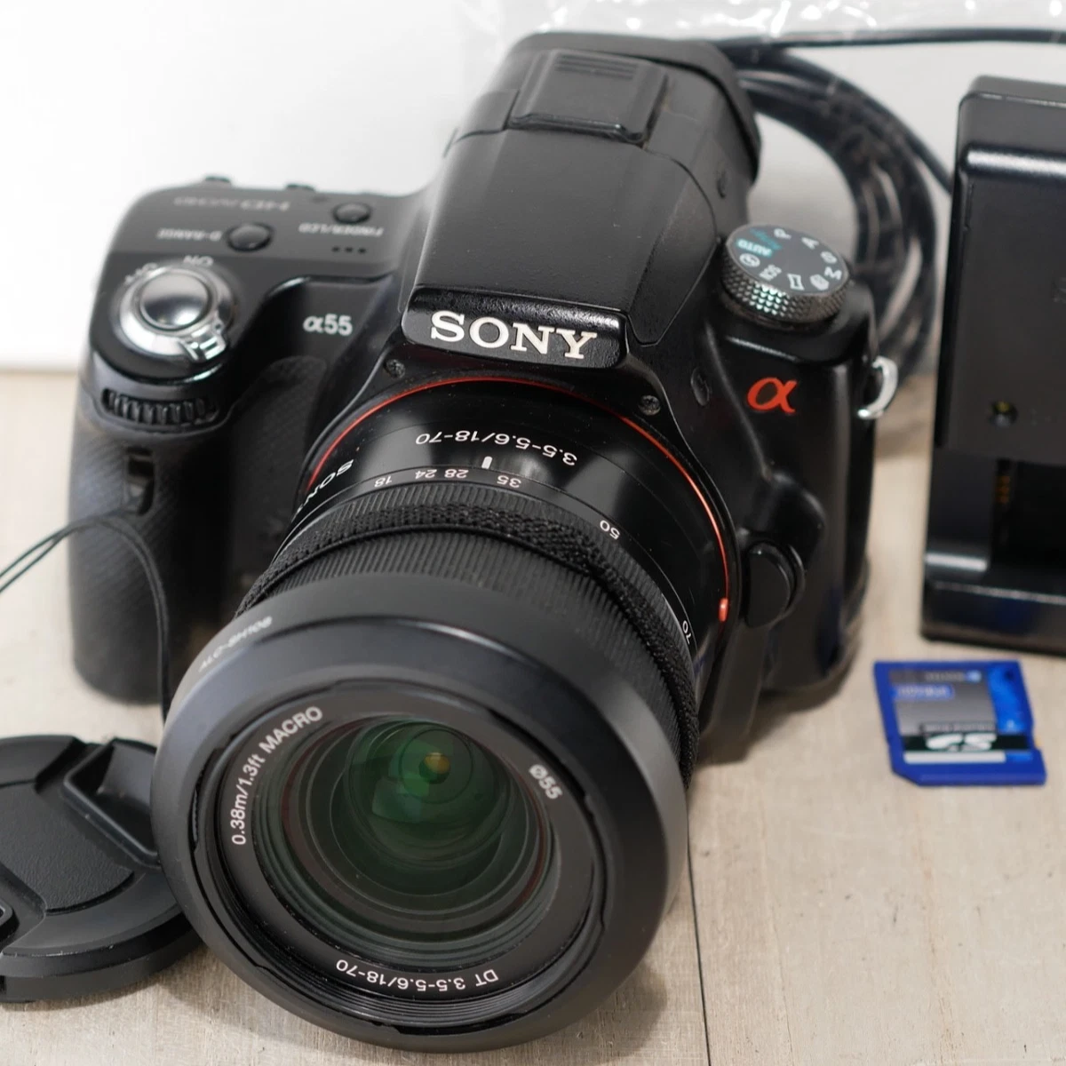 SONY α55 Amazon.com : Sony a55 DSLR Camera with 18-55mm zoom lens : Slr
