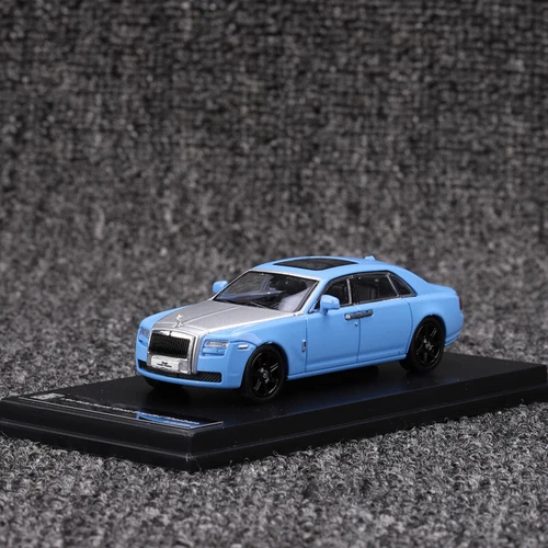DCM 1:64 Scale Rolls-Royce Ghost Extended Blue Car Model - Picture 5 of 5