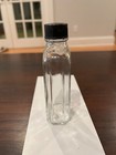 Vintage Apothecary Glass Pharmacy Clear Bottle Sani-Glass — photo 2