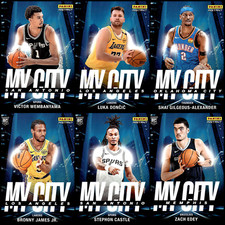 (30) 2024-25 Panini Instant Basketball NBA MY CITY 1/268 SP - Complete Set - RC