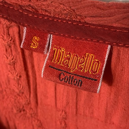 Tianello 100% cotton V-neck Top - Small - Picture 7 of 10