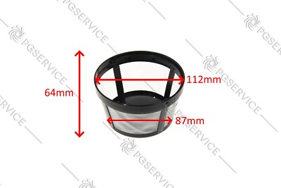Ariete Filter Dauer 112mm x 64mm Maschine Caffè Amerikanische Weinlese 1342