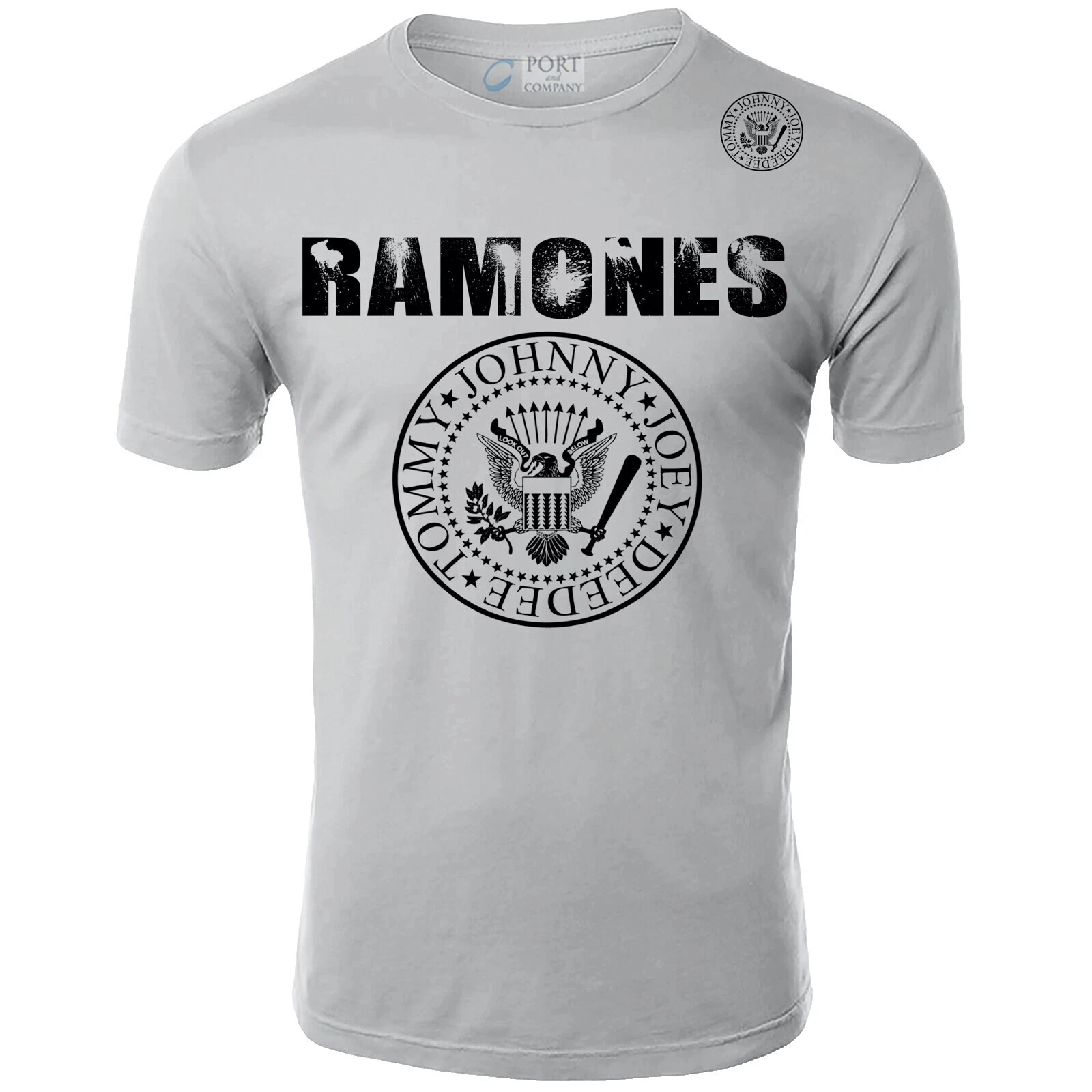 Camisas masculinas Ramones tamanho XL
